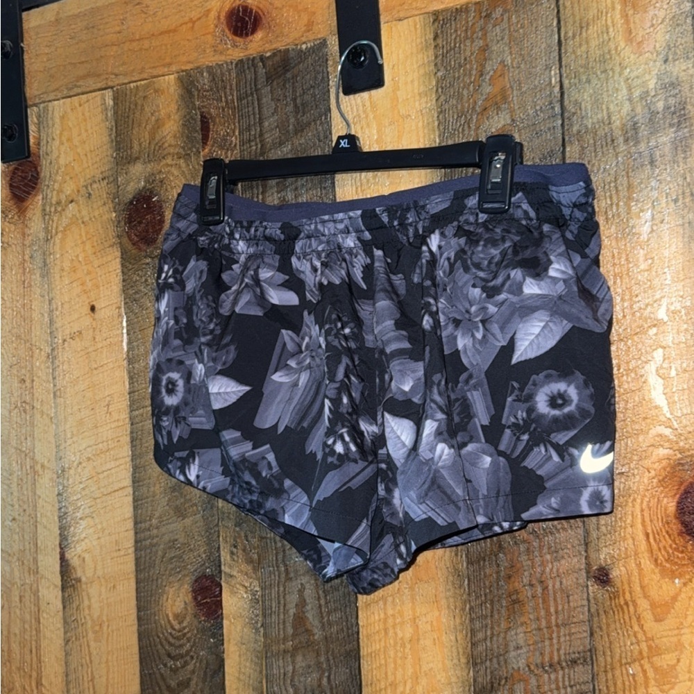 Floral Nike shorts